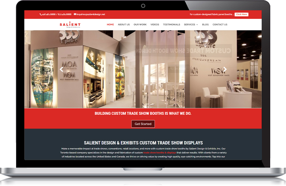 Client Spotlight: Salient Design & Exhibits Inc.