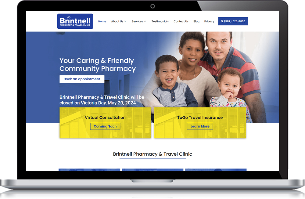 Client Spotlight: Brintnell Pharmacy & Travel Clinic