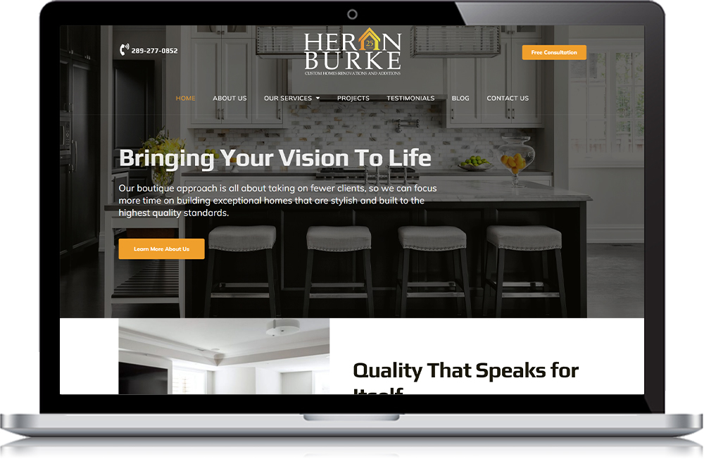 Client Spotlight – Heron & Burke Construction