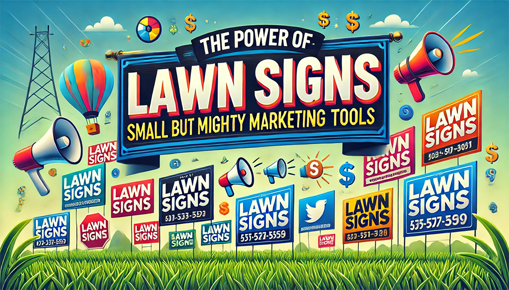 The Power of Lawn Signs To Generate Leads