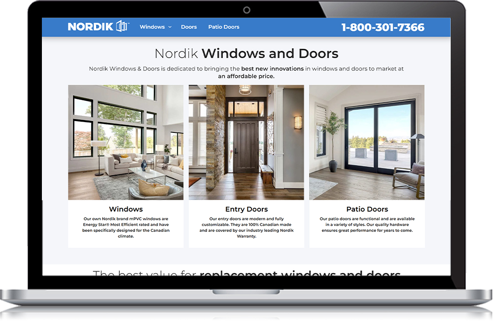 Client Spotlight: Nordik Windows and Doors